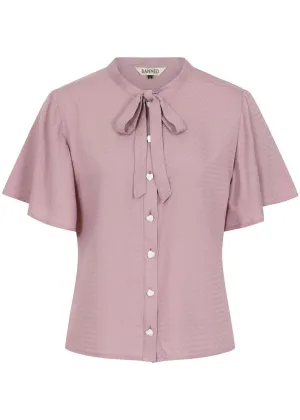 Banned May Wave Blouse Lilac