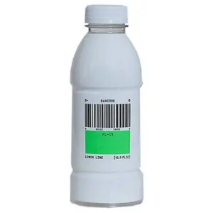 Barcode - 'FL-01' Lemon-Lime Fitness Water (16.9OZ)