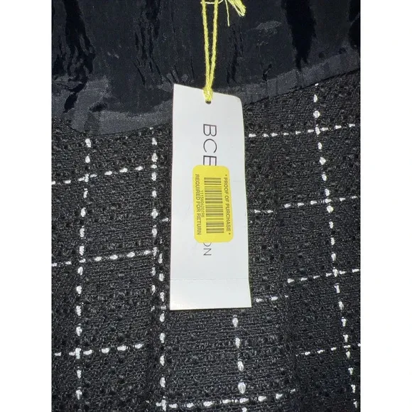 BCBG Tweed Mini Skirt Women's NWT