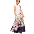 Bella Retro Bohemia Floral Print Dress