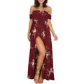 Bella Retro Bohemia Floral Print Dress