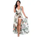 Bella Retro Bohemia Floral Print Dress