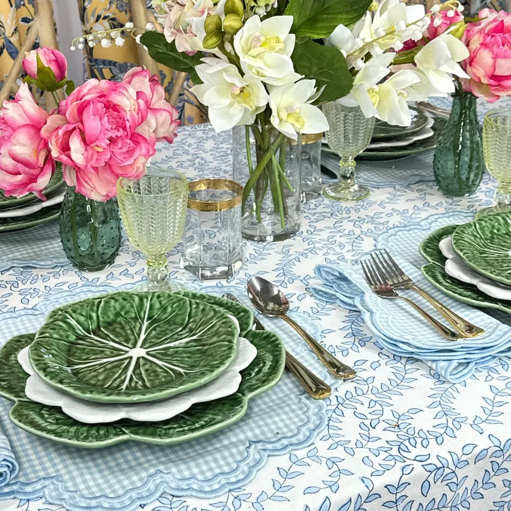 Bettina Placemat - Blue Gingham (Set of 4)