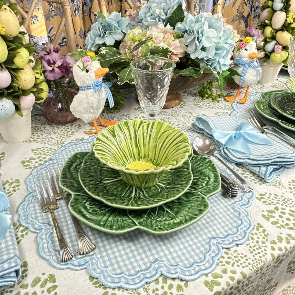 Bettina Placemat - Blue Gingham (Set of 4)