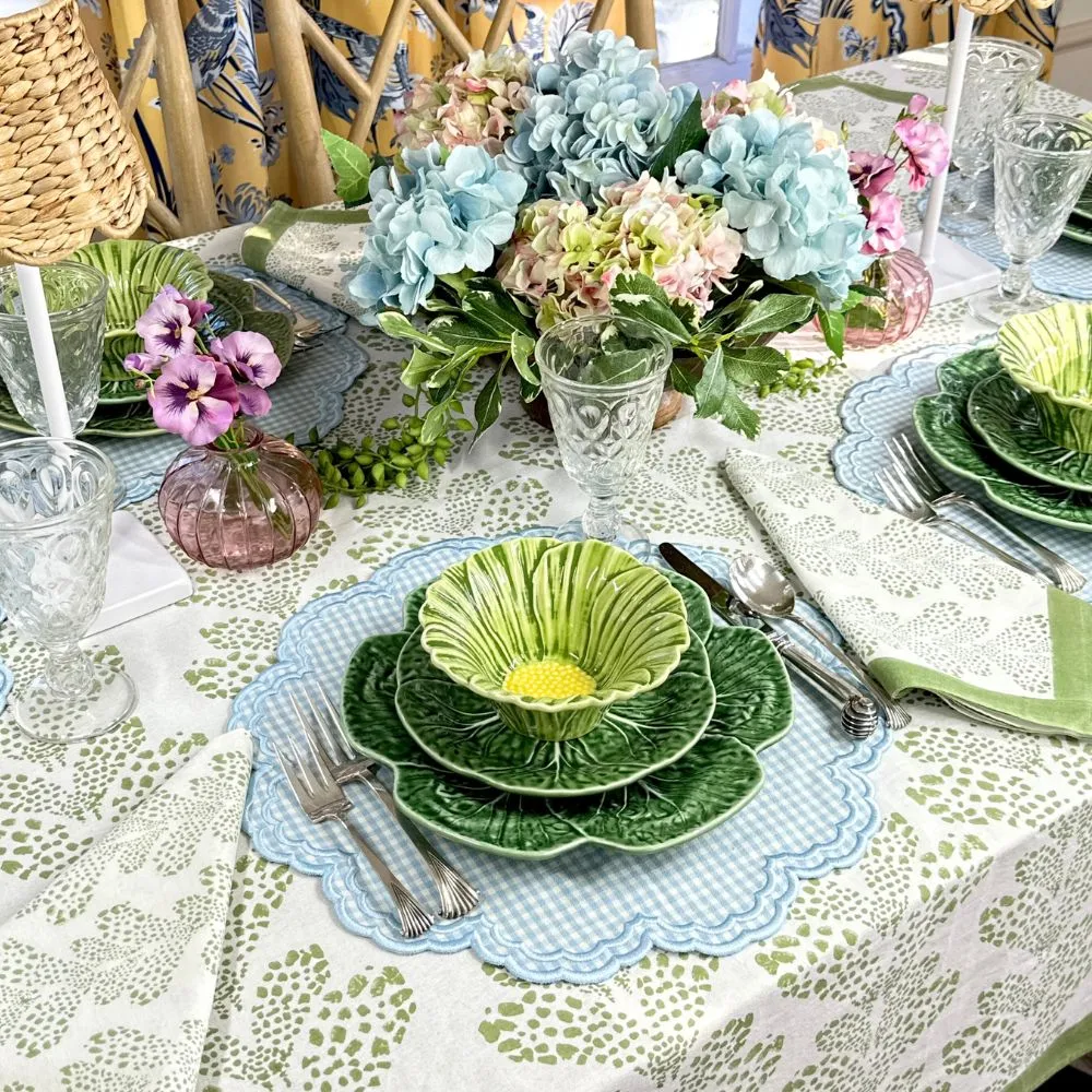 Bettina Placemat - Blue Gingham (Set of 4)