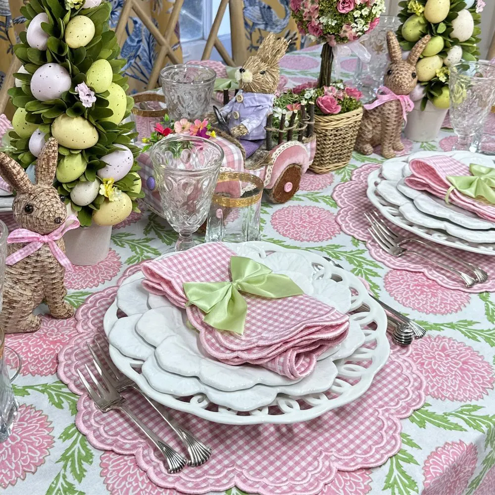 Bettina Placemat - Pink Gingham (Set of 4)