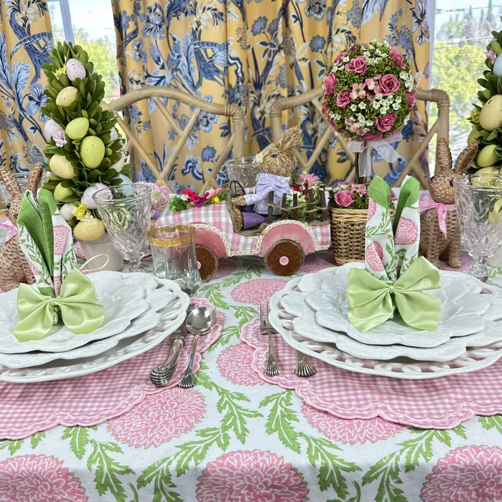 Bettina Placemat - Pink Gingham (Set of 4)