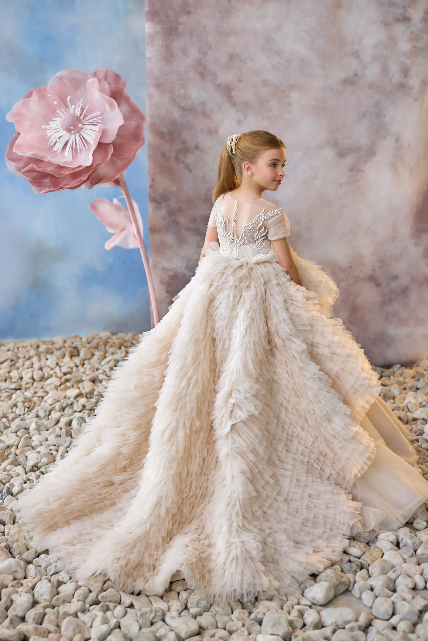 Birds of a Feather Communion Gown