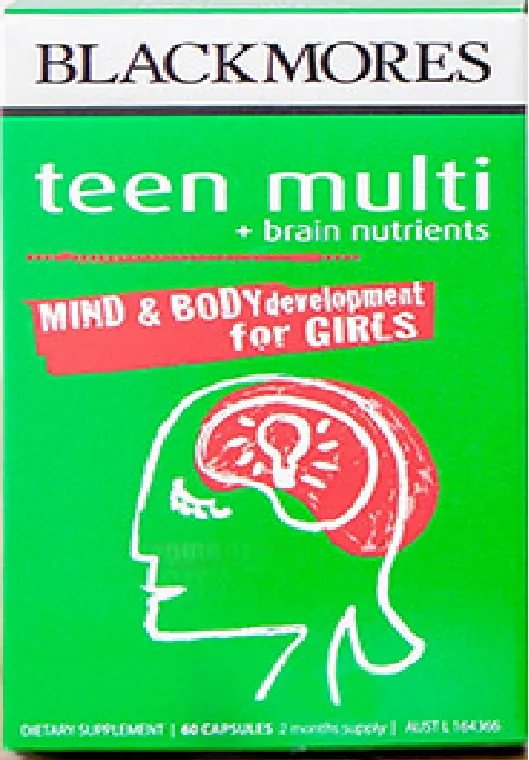 Blackmores Teen Multi for Girls 60 Capsules