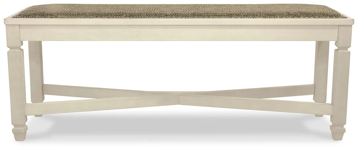 Bolanburg Dining Table and 4 Chairs and Bench