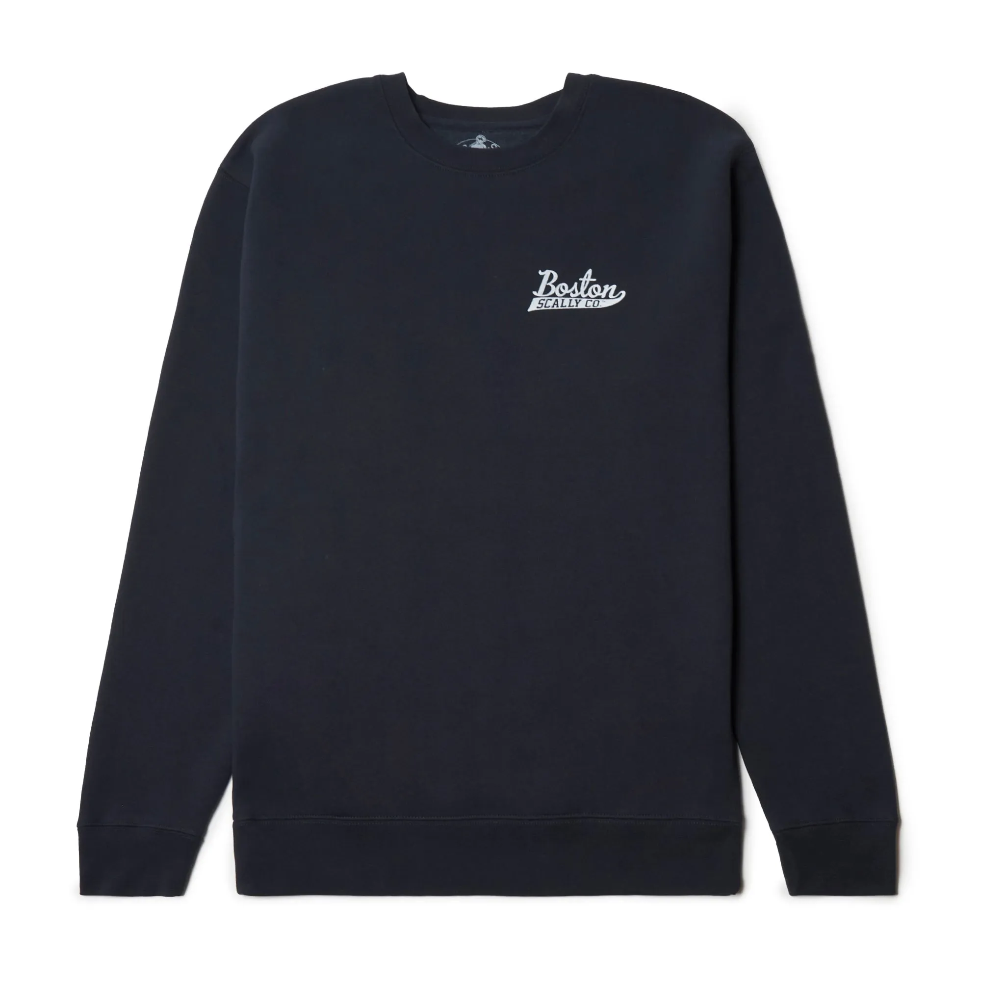 Boston Scally The King of Hearts Crewneck - Navy