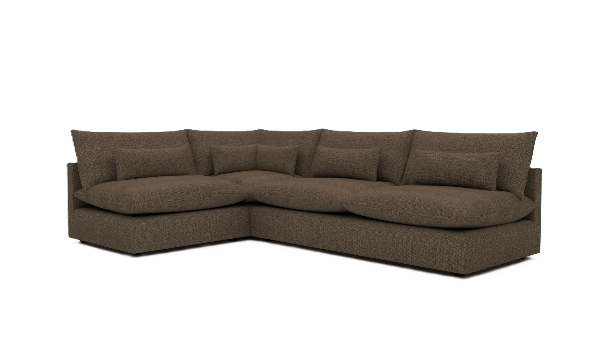 Bouldin 120" Armless Sectional