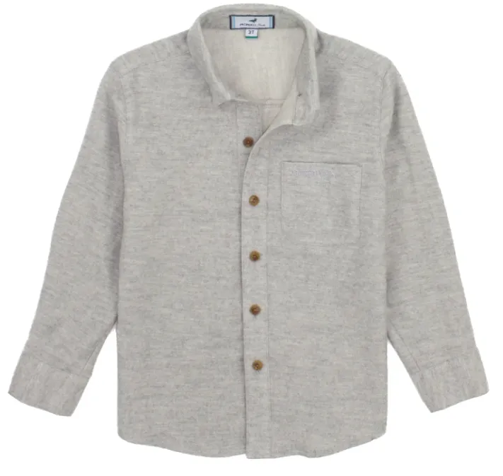 Boys Breeze Shirt | Pewter