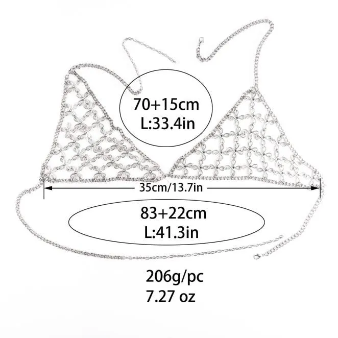 Bra body Necklace