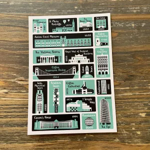 Bristol Places Postcard
