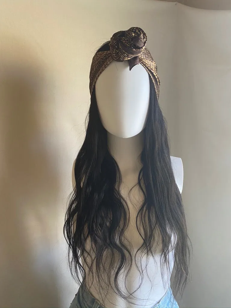 Bronzed Silk Scarf