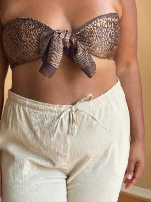 Bronzed Silk Scarf
