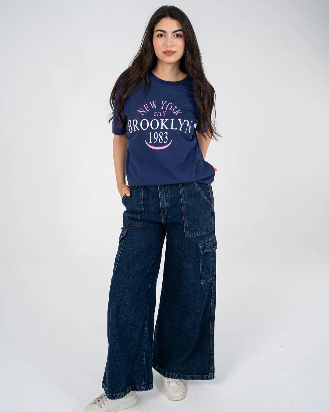Brooklyn Printed Womens T-shirt Short Sleeve