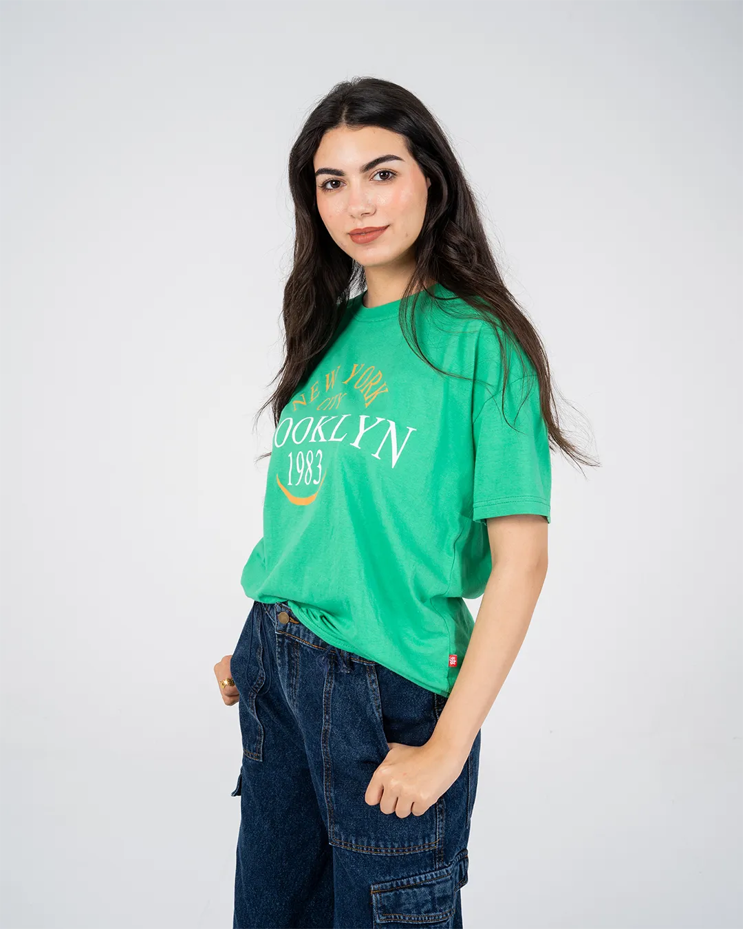 Brooklyn Printed Womens T-shirt Short Sleeve