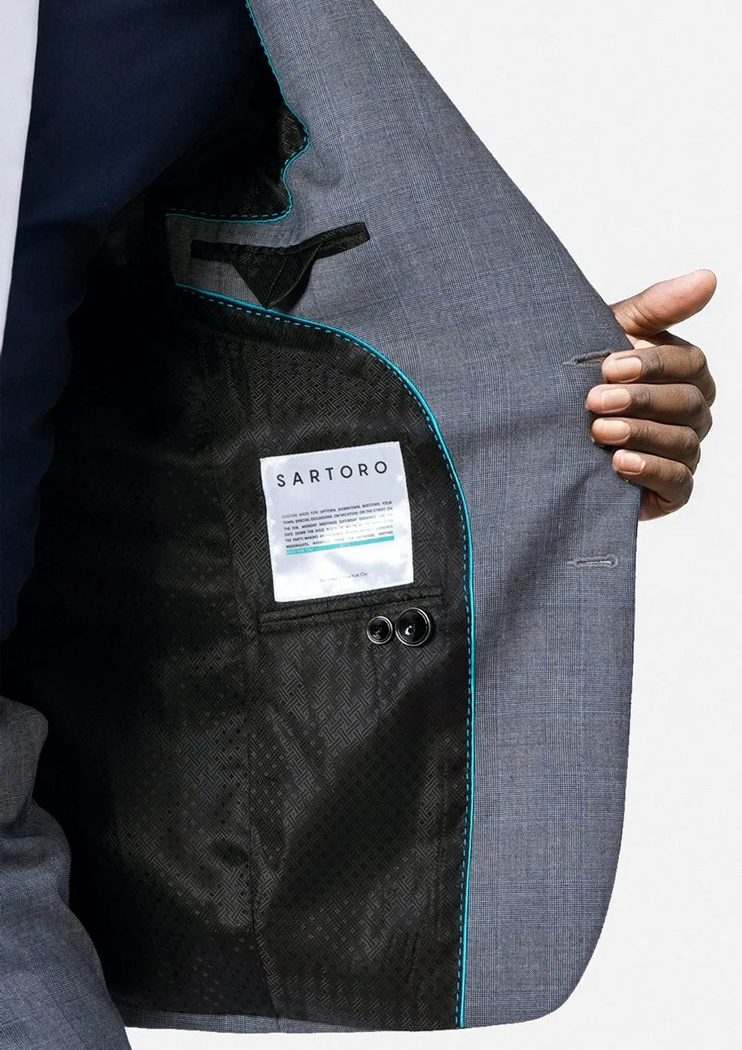 Bryant Grey Prince of Wales Jacket