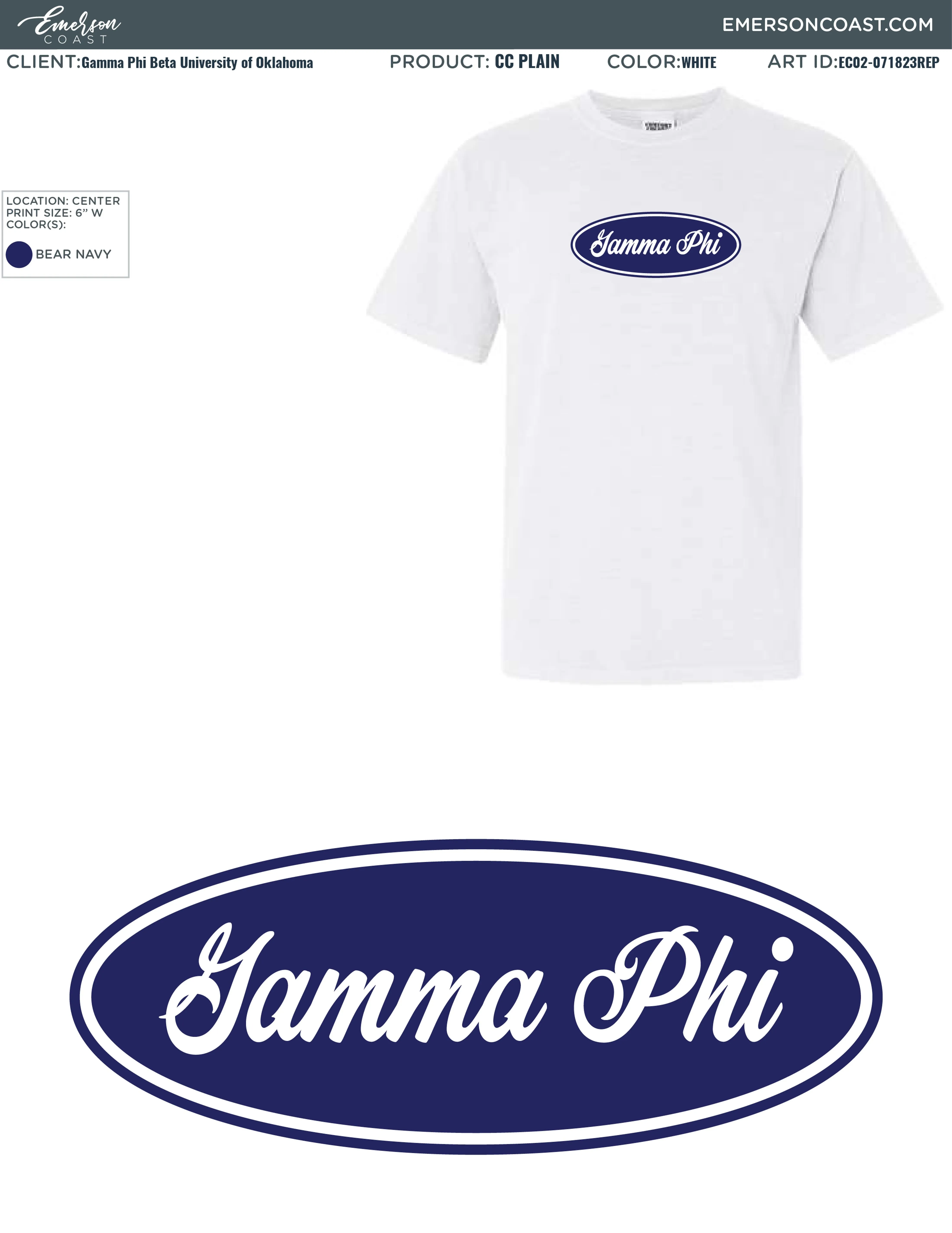 Built to Last Bid Day Design