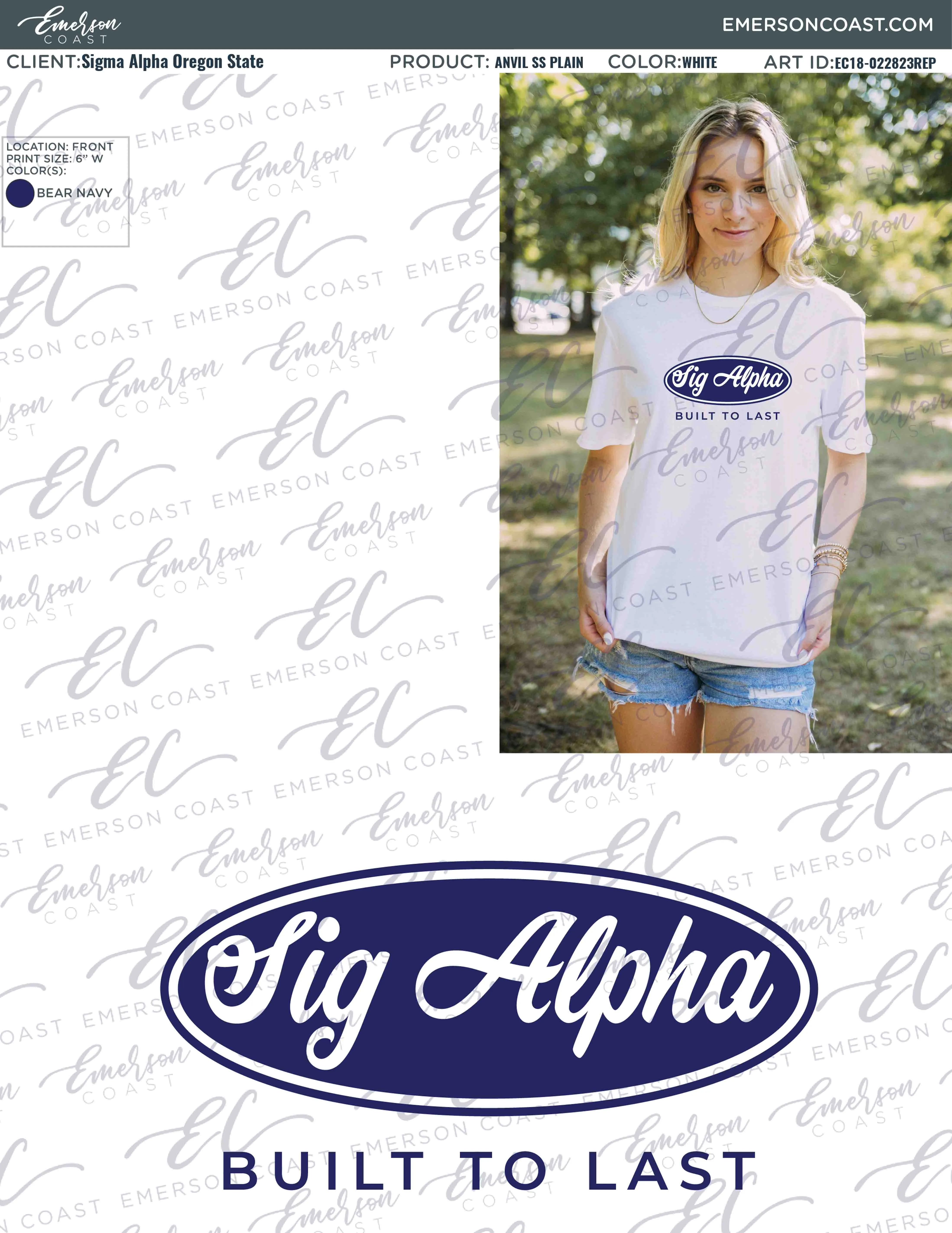 Built to Last Bid Day Design