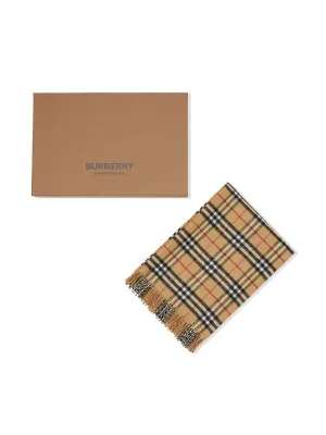 Burberry Beige Wool Blanket