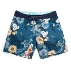 Burgh Eco Boardshorts - Wave Flower