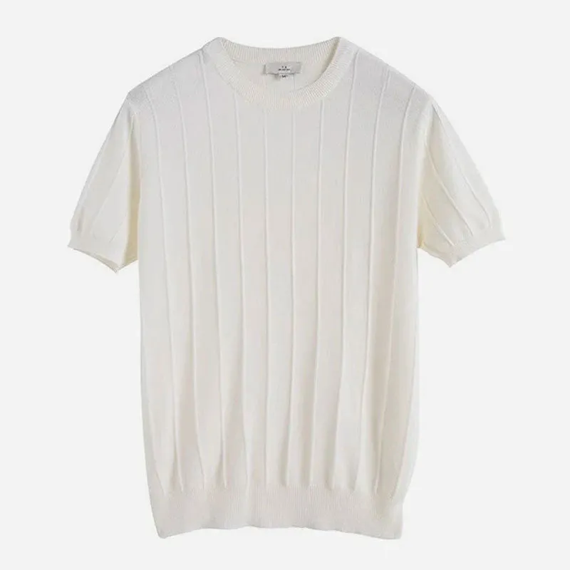 CANNES RIBBED T-SHIRT