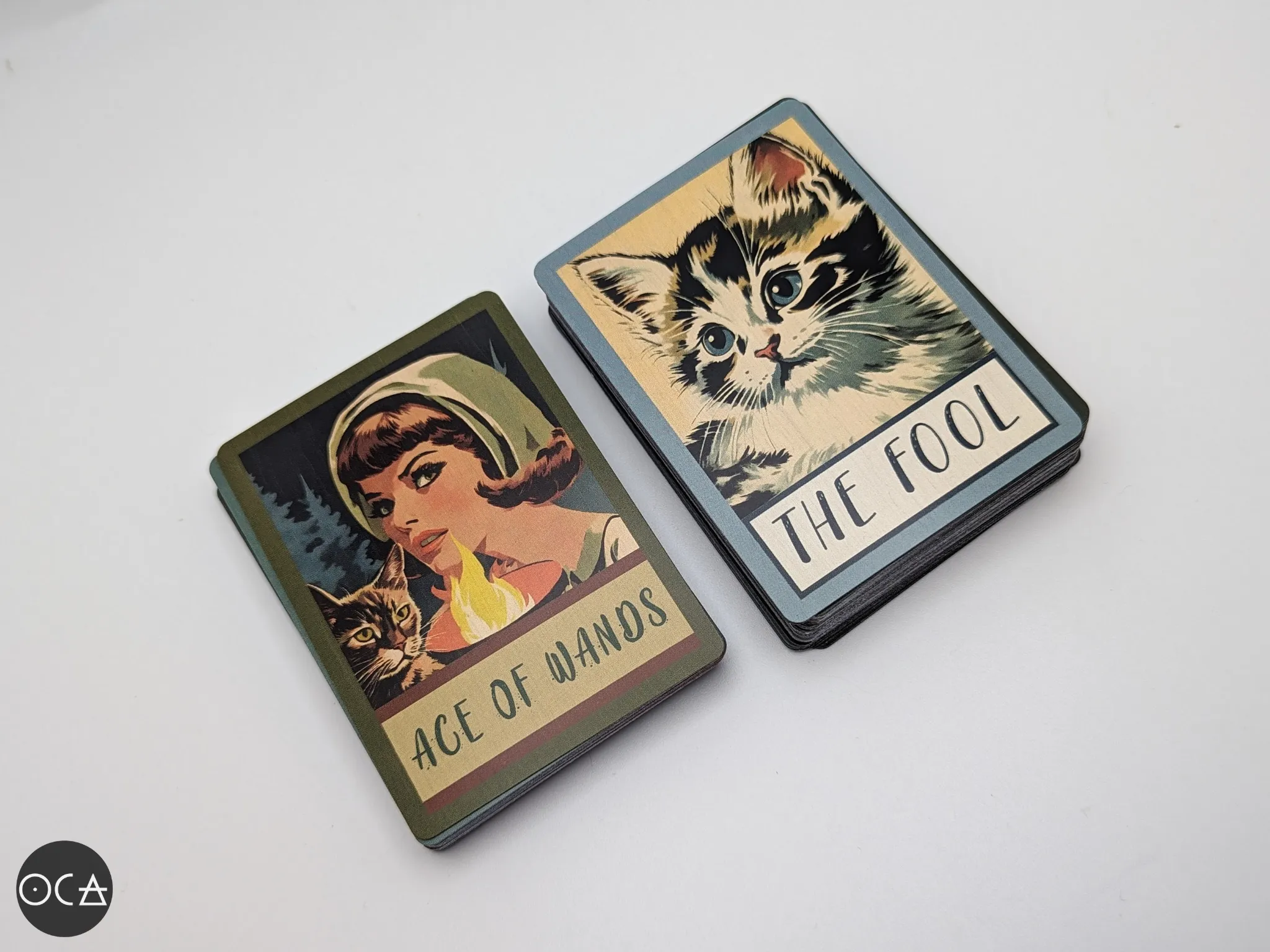 Catlady Tarot Cards Gift Set (Pre-order) Original Retro/Vintage Design