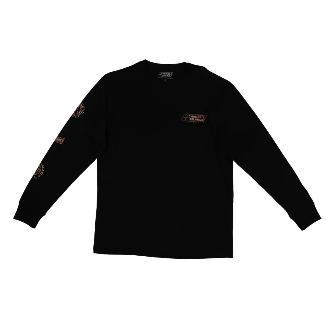 Channel Islands Mixed Bag Longsleeve T-Shirt - Black