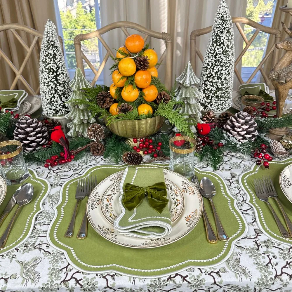 Charlotte Placemat - Sage (Set of 4)