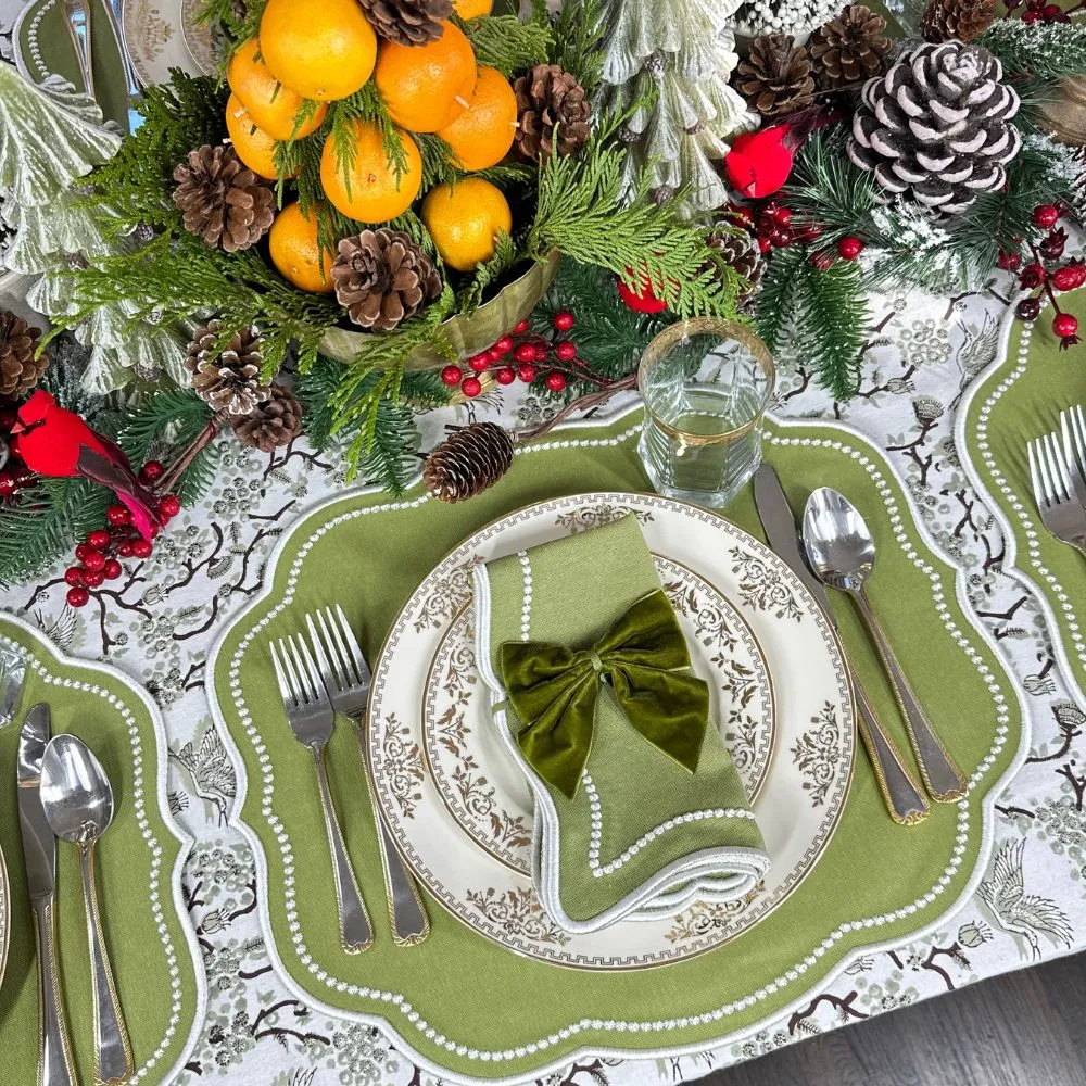 Charlotte Placemat - Sage (Set of 4)