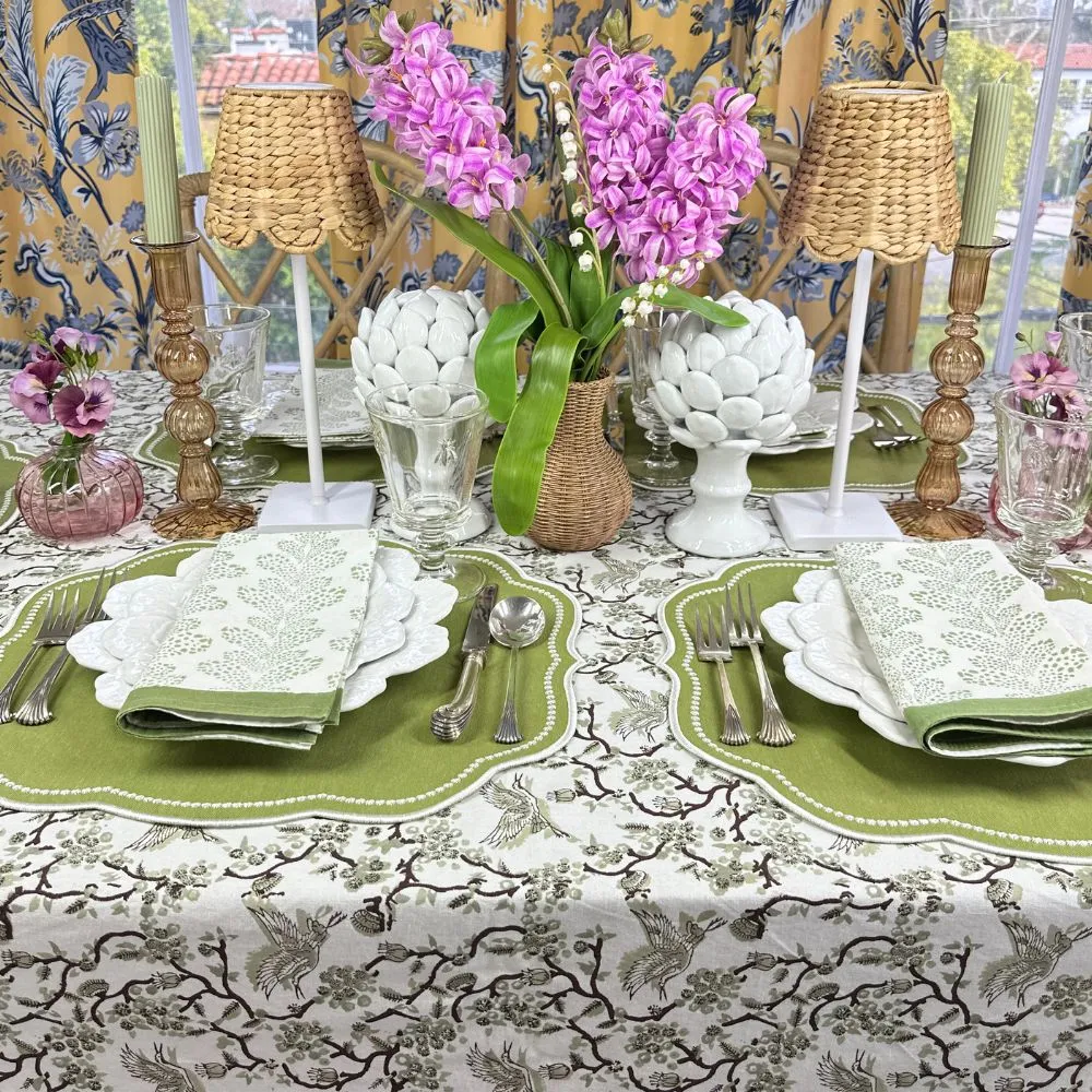 Charlotte Placemat - Sage (Set of 4)