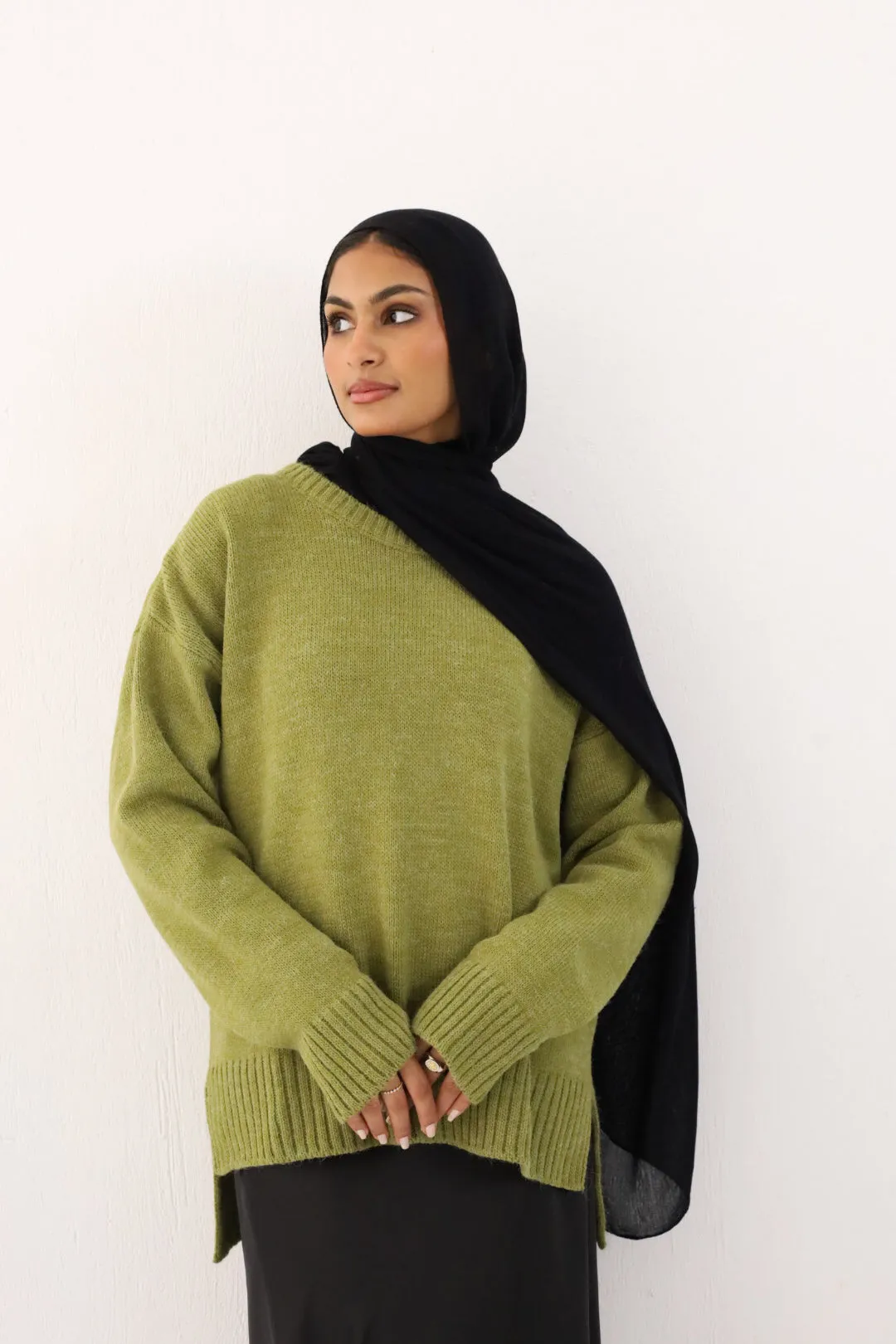Chill Fit Pullover in Forest Green