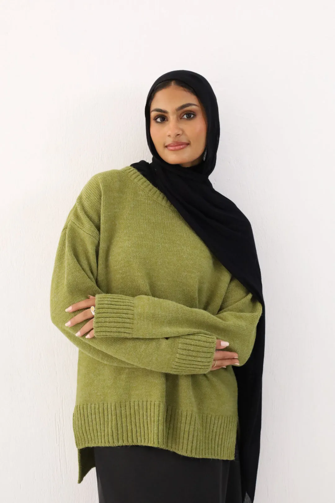 Chill Fit Pullover in Forest Green