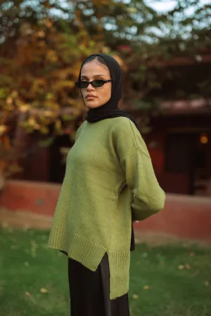 Chill Fit Pullover in Forest Green