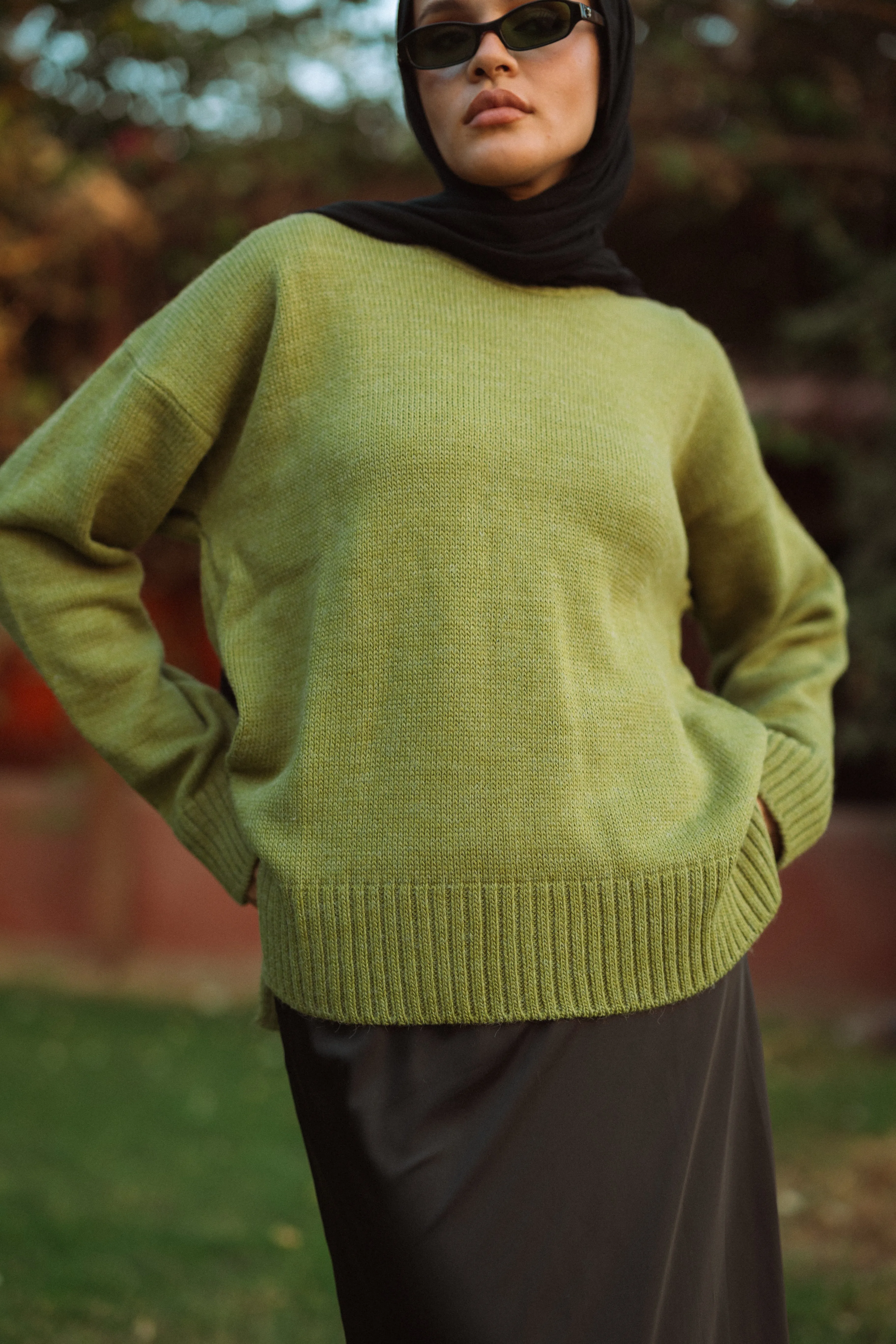 Chill Fit Pullover in Forest Green