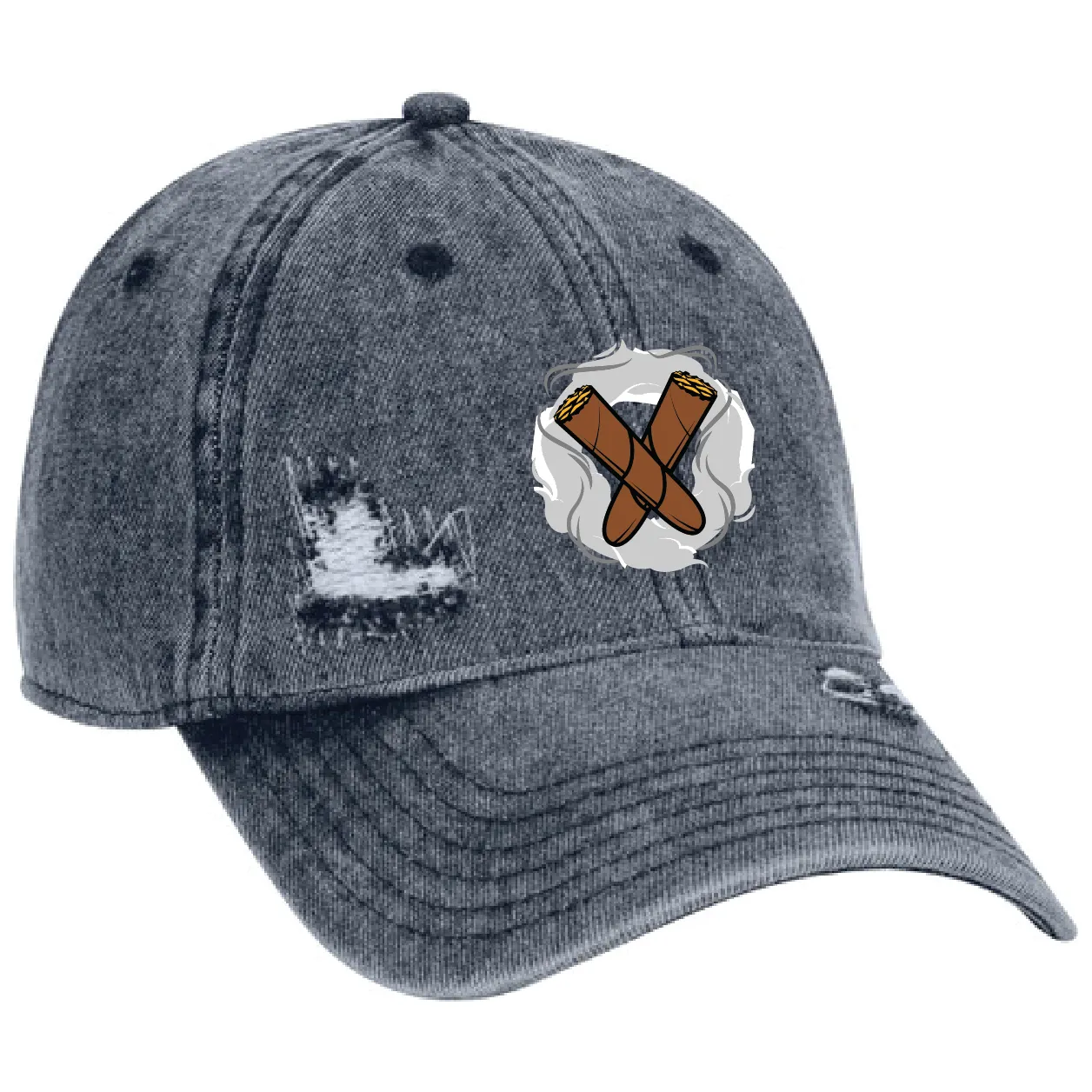 Cigar Pxrn Denim Dad Hat