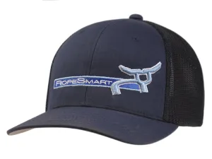 CL101BBS--Navy Hat Ropesmart Flexfit Retro Trucker