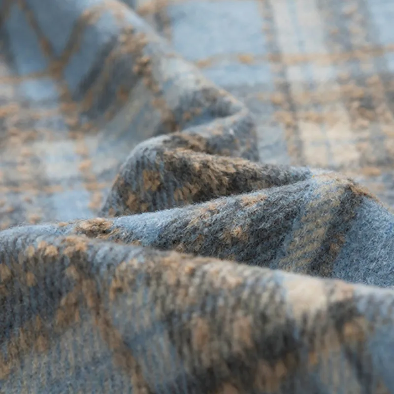 Classic Plaid Cashmere Jacket