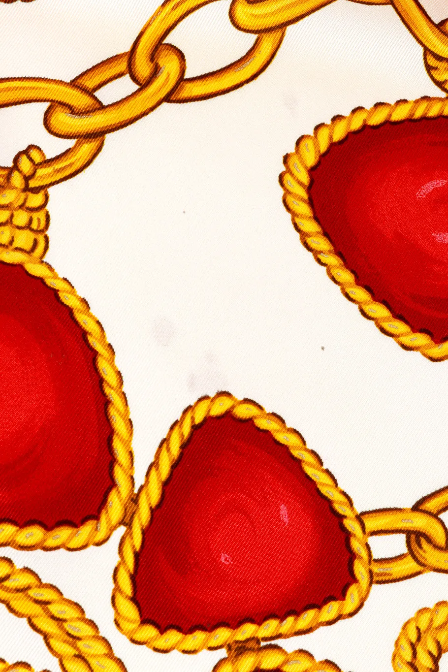Clover Chain Silk Scarf