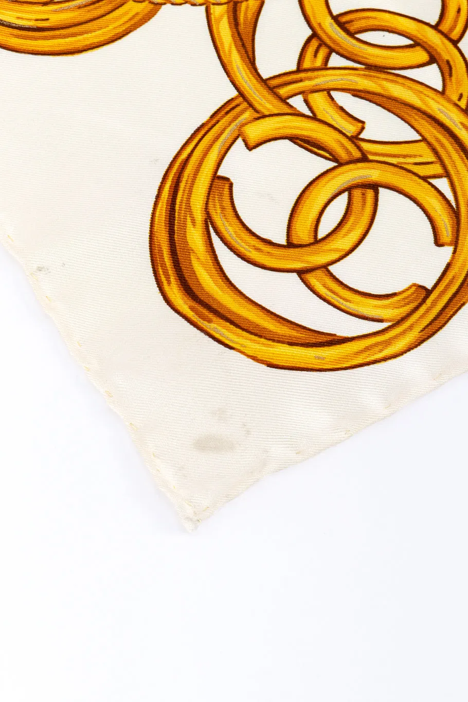 Clover Chain Silk Scarf