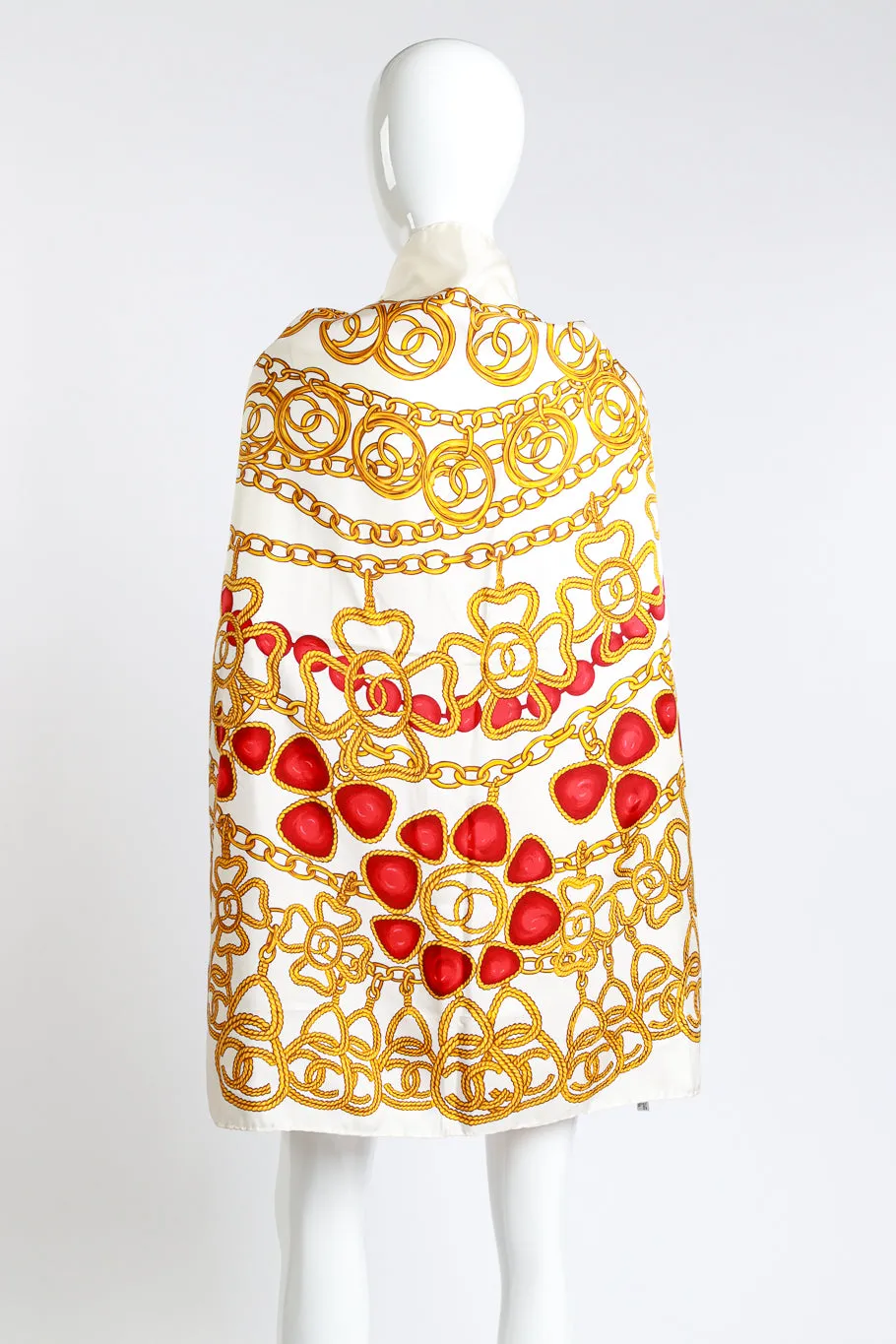 Clover Chain Silk Scarf