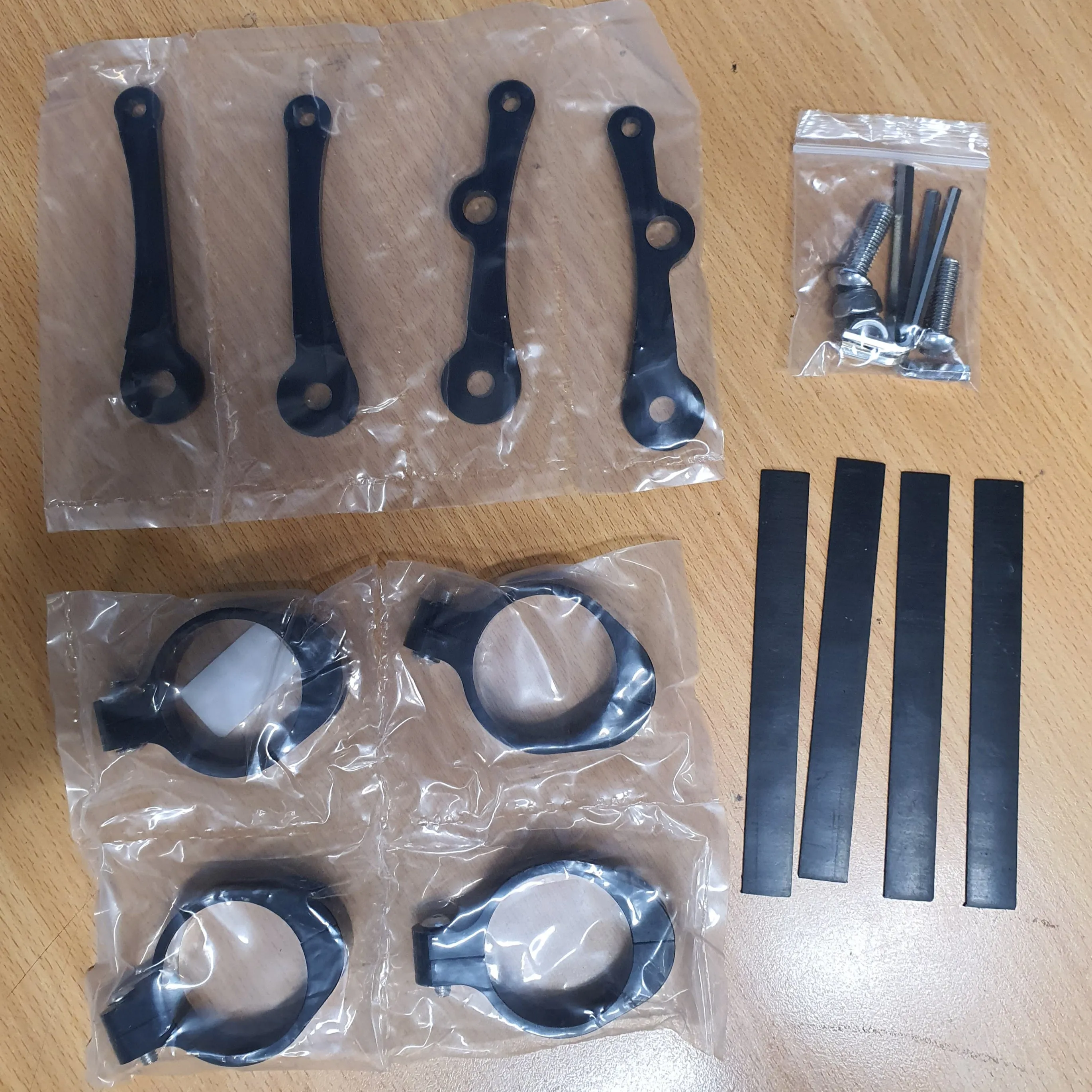 CNC Headlight Brackets 33mm - 37mm