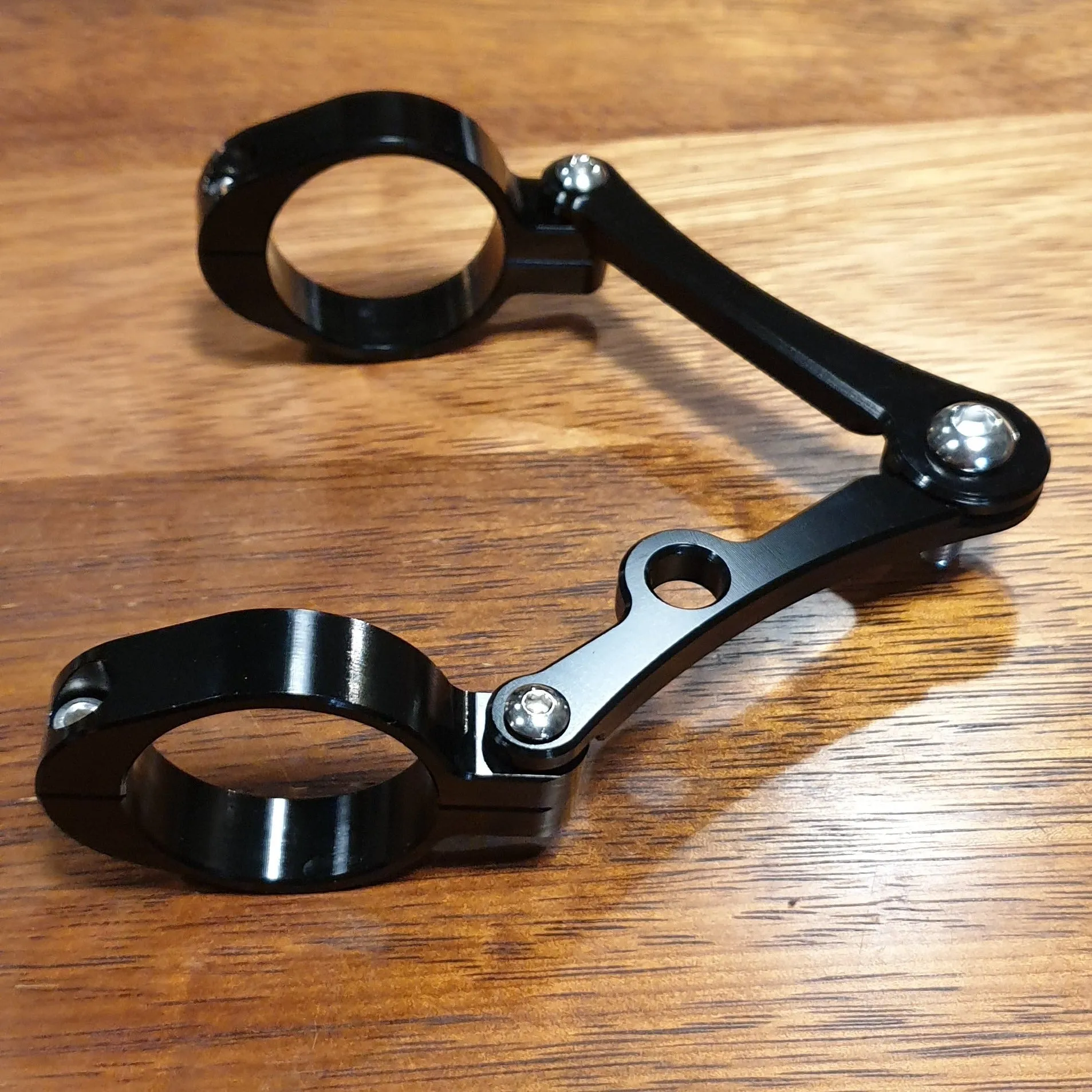 CNC Headlight Brackets 33mm - 37mm
