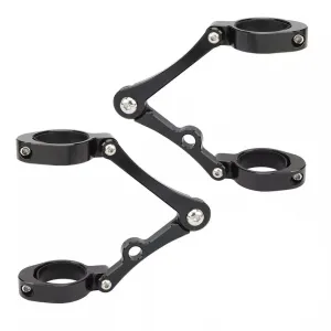 CNC Headlight Brackets 33mm - 37mm