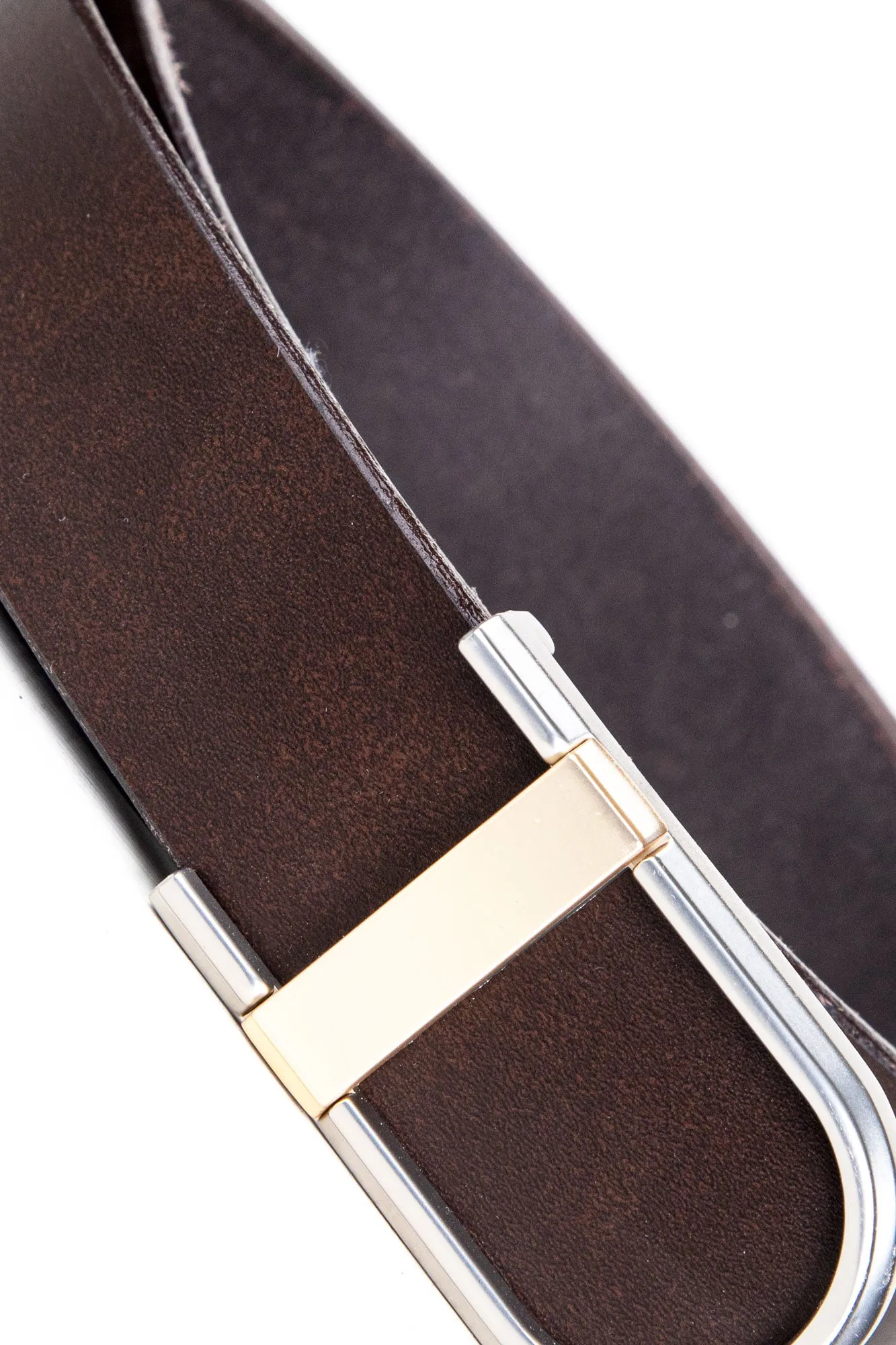 Coffee Leather Belt