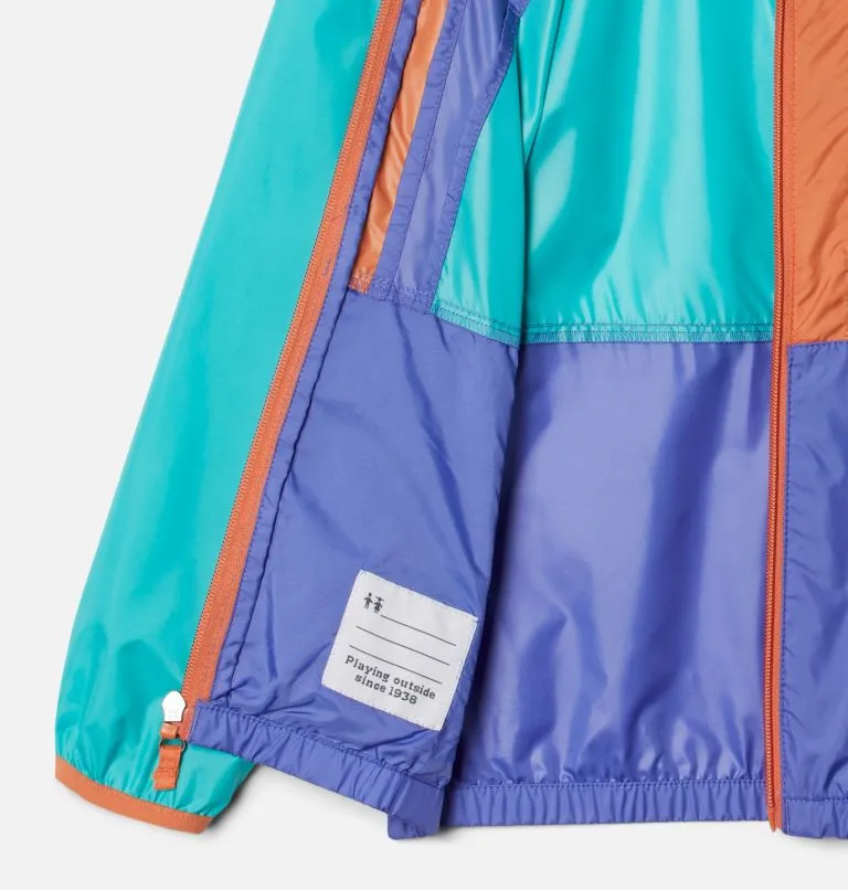 Columbia Kids Back Bowl Hooded Windbreaker