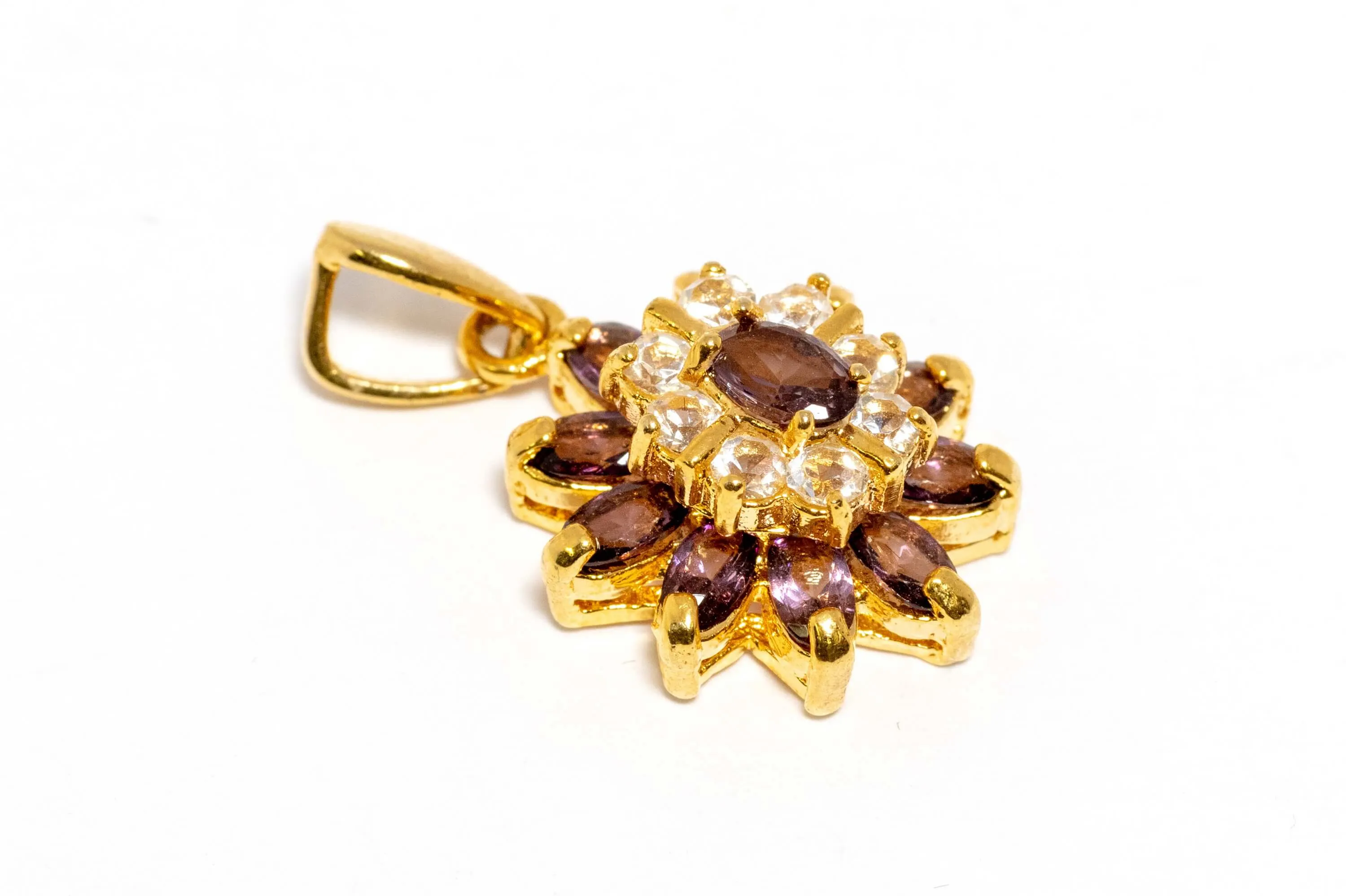 Combine with Gold Cultured Gem Pendant